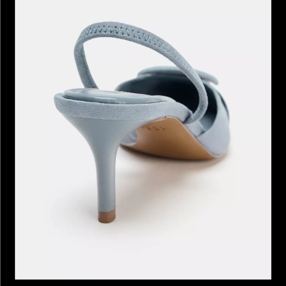 Zara Brand New 
Slingback Heels Size 8 (39) - Picture 4 of 8